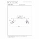 Faretto a LED in metallo con doppio diffusore orientabile dal design moderno