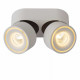 Faretto a LED moderno con doppio diffusore tubolare in alluminio orientabile