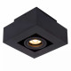 Faretto a LED quadrato con struttura in alluminio verniciata dal design moderno