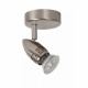 Faretto a LED struttura in metallo e diffusore orientabile dal design moderno