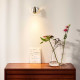 Faretto a LED struttura in metallo e diffusore orientabile dal design moderno
