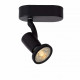 Faretto a LED struttura in metallo e diffusore orientabile dal design moderno