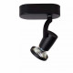 Faretto a LED struttura in metallo e diffusore orientabile dal design moderno