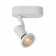 Faretto a LED struttura in metallo e diffusore orientabile dal design moderno