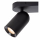 Faretto a soffitto in metallo doppio diffusore orientabile dal design moderno