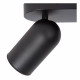 Faretto a soffitto in metallo doppio diffusore orientabile dal design moderno