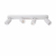 Faretto a soffitto in metallo quattro diffusori orientabili dal design moderno