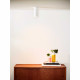Faretto medio da soffitto con struttura cilindrica in cemento dal design moderno