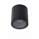 Faretto con struttura in alluminio diffusore in vetro dal design moderno