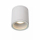 Faretto con struttura in alluminio diffusore in vetro dal design moderno