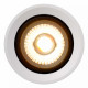 Faretto con struttura in alluminio e LED dimmerabile dal design minimal
