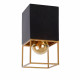 Faretto con struttura in metallo dal design moderno con singolo diffusore
