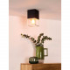 Faretto con struttura in metallo dal design moderno con singolo diffusore