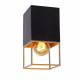 Faretto con struttura in metallo dal design moderno con singolo diffusore