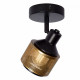 Faretto con struttura in metallo e diffusore orientabile dal design moderno