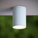 Faretto da esterno con struttura in alluminio tubolare dal design moderno