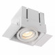 Faretto da incasso con struttura in alluminio dal design moderno