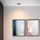 Faretto da incasso in alluminio moderna rotonda e con diffusore orientabile