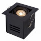 Faretto da incasso orientabile con struttura in alluminio dal design moderno