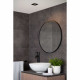 Faretto da incasso per bagno struttura in alluminio quadrata dal design moderno