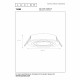 Faretto da incasso rotondo struttura in alluminio moderna diffusore orientabile