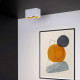 Faretto da soffitto con struttura in alluminio moderna e doppio diffusore