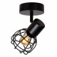 Faretto da soffitto con struttura in metallo dal design moderno ed elegante