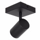 Faretto da soffitto con struttura in metallo e diffusore orientabile