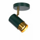Faretto da soffitto con struttura orientabile in alluminio dal design elegante