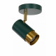Faretto da soffitto con struttura orientabile in alluminio dal design elegante