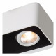 Faretto da soffitto in alluminio con doppio LED dimmerabile