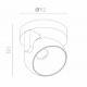 Faretto da soffitto in alluminio con LED dimmerabile e orientabile