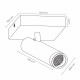 Faretto da soffitto in allumino con diffusore orientabile dal design moderno