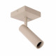 Faretto da soffitto in allumino con diffusore orientabile dal design moderno