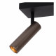 Faretto da soffitto in allumino doppio diffusore orientabile dal design moderno