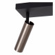 Faretto da soffitto in allumino doppio diffusore orientabile dal design moderno