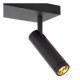 Faretto da soffitto in allumino doppio diffusore orientabile dal design moderno