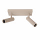 Faretto da soffitto in allumino doppio diffusore orientabile dal design moderno