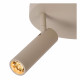 Faretto da soffitto in allumino triplo diffusore orientabile dal design moderno