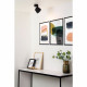 Faretto da soffitto in metallo con diffusore orientabile dal design moderno