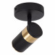 Faretto da soffitto in metallo con diffusore orientabile