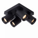 Faretto in alluminio con 4 LED orientabili e dimmerabili dal design moderno