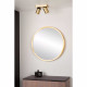 Faretto in alluminio con doppio LED orientabile e dimmerabile dal design moderno