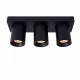 Faretto in alluminio con triplo LED orientabile e dimmerabile dal design moderno