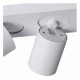 Faretto in alluminio con triplo LED orientabile e dimmerabile dal design moderno