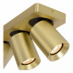 Faretto in alluminio con triplo LED orientabile e dimmerabile dal design moderno