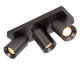 Faretto in alluminio con triplo LED orientabile e dimmerabile dal design moderno