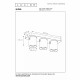 Faretto in alluminio con triplo LED orientabile e dimmerabile dal design moderno