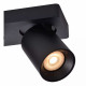 Faretto in alluminio con triplo LED orientabile e dimmerabile dal design moderno