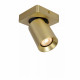 Faretto in alluminio LED integrato orientabile e dimmerabile dal design moderno